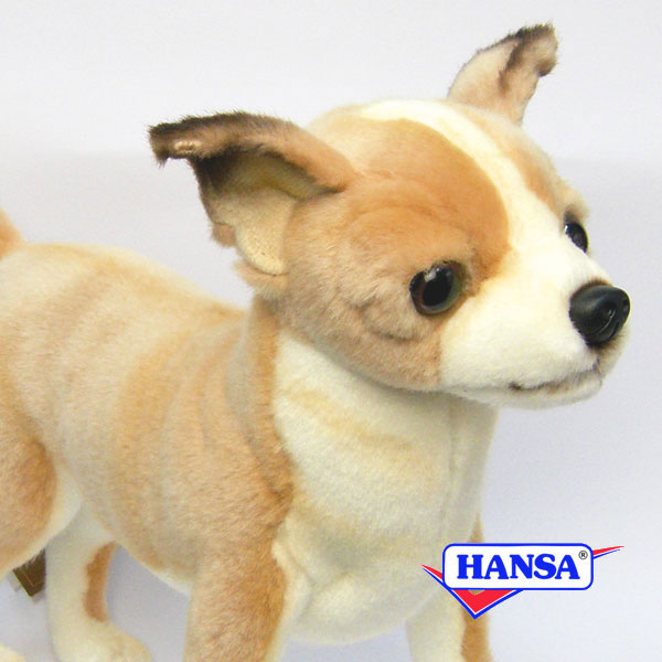 樂天商城 - HANSA ハンサ ぬいぐるみ6295 チワワ 犬 イヌ リアル 動物