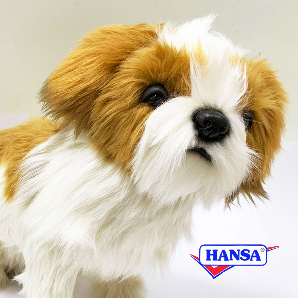 HANSA ハンサ ぬいぐるみ7030 シーズー 犬 イヌ リアル 動物