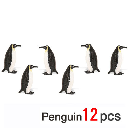 サファリ社ミニフィギュア340422 ペンギン 12個セット