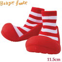 ベビーフィート baby feet ベビーシューズカジュアルレッド 11.5cm