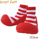 ベビーフィート baby feet ベビーシューズカジュアルレッド 12.5cm