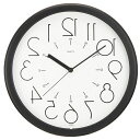 【無料ラッピングサービス有り】脳トレ 逆転時計 ブラックホワイト(黒×白) クオーツ QL886WH さんてる 日本製(3)