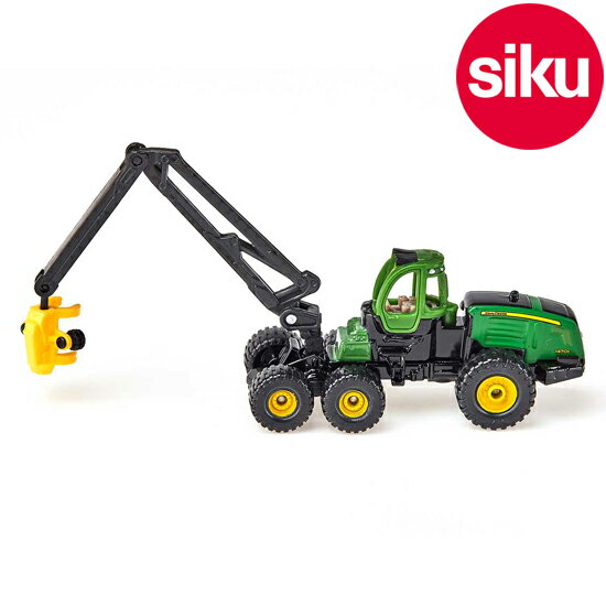 ＜ボーネルンド＞ Siku（ジク）社輸入ミニカー1652 John Deere ジョンディア ハーベスター