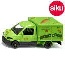 ＜ボーネルンド＞ Siku（ジク）社輸入ミニカー1941 ストリートスクーター BIOデリバリーサービス　1/50