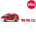 ＜ボーネルンド＞ Siku（ジク）社輸入ミニカー2116 VWフォルクスワーゲン T6 緊急車両　1/50