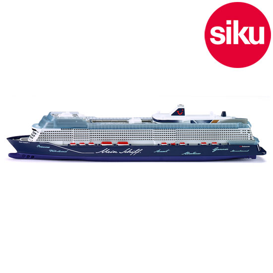 ＜ボーネルンド＞ Siku（ジク）社輸入ミニカー1730 クルーズ客船 Mein Schiff 1　1/1400