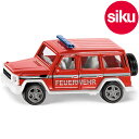 ＜ボーネルンド＞ Siku（ジク）社輸入ミニカー2306 メルセデスベンツ AMG G65 消防指令車　1/50