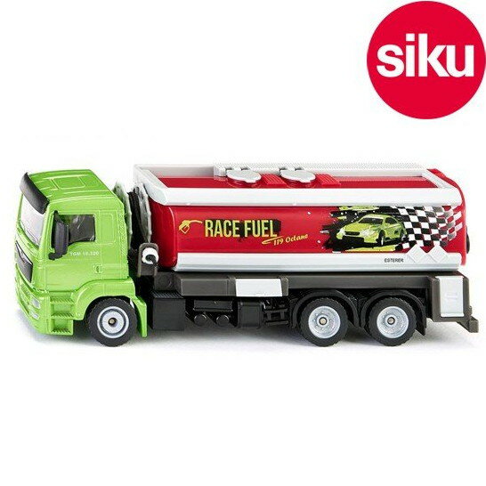 ＜ボーネルンド＞ Siku（ジク）社輸入ミニカー2716 MANレーシングカー用タンクローリー 1/50