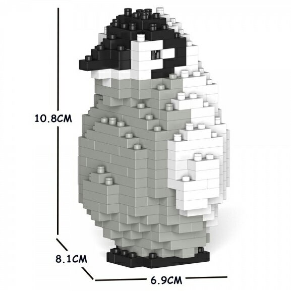 JEKCA ジェッカブロック コウテイペンギン 02S Sculptor 立体パズル 組立パズル