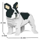 【無料ラッピングサービス有り】JEKCA ジェッカブロック フレンチブルドッグ 白黒 03S-M04 Sculptor 立体パズル 組立パズル