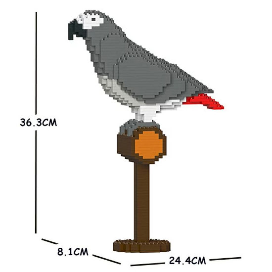 【無料ラッピングサービス有り】JEKCA ジェッカブロック ヨウム 01S Sculptor 立体パズル 組立パズル