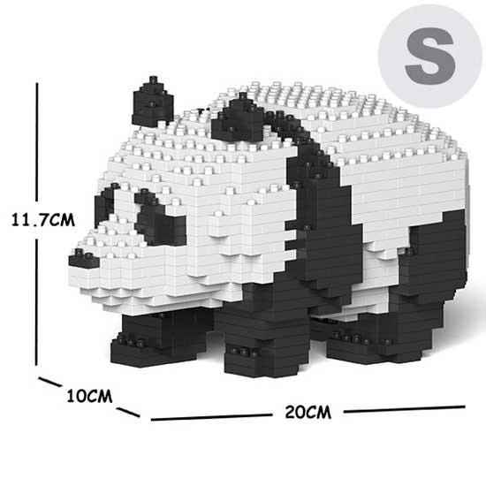 樂天商城 - JEKCA ジェッカブロック ジャイアントパンダ 02S Sculptor 立体パズル 組立パズル