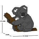 JEKCA ジェッカブロック コアラ 01S Sculptor 立体パズル 組立パズル