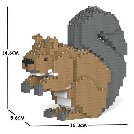 JEKCA ジェッカブロック リス 01S Sculptor 立体パズル 組立パズル