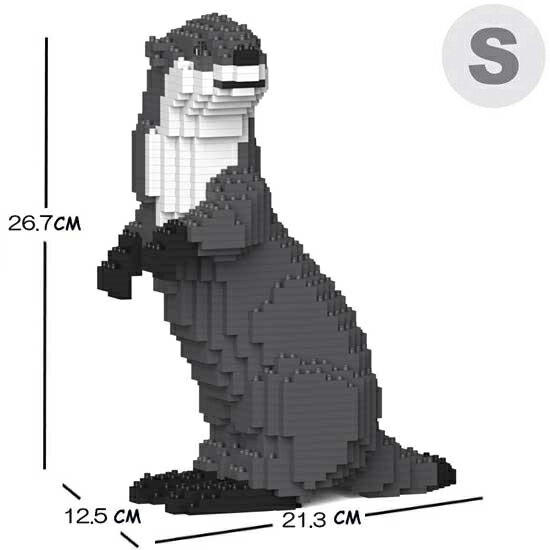 【無料ラッピングサービス有り】JEKCA ジェッカブロック コツメカワウソ 01S Sculptor 立体パズル 組立..