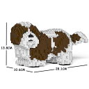 【無料ラッピングサービス有り】JEKCA ジェッカブロック シーズー 茶 01S-M01 Sculptor 立体パズル 組立パズル