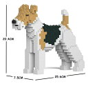 JEKCA ジェッカブロック ワイアーフォックステリア 01S Sculptor 立体パズル 組立パズル
