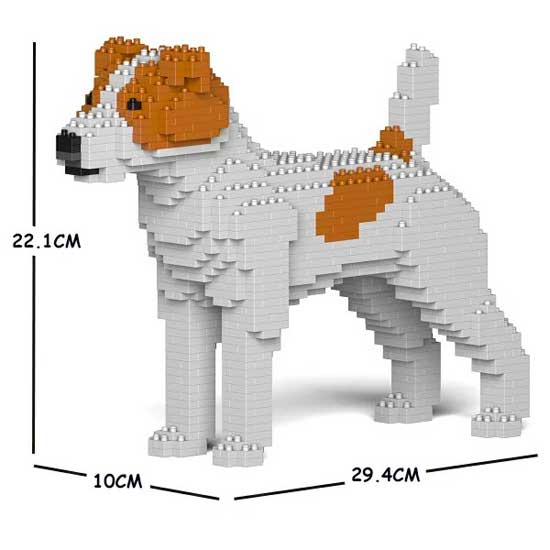 JEKCA ジェッカブロック ジャックラッセルテリア 01S-M01 Sculptor 立体パズル 組立パズル