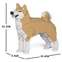 【無料ラッピングサービス有り】JEKCA ジェッカブロック 秋田犬 薄茶 01S-M02 Sculptor 立体パズル 組立パズル