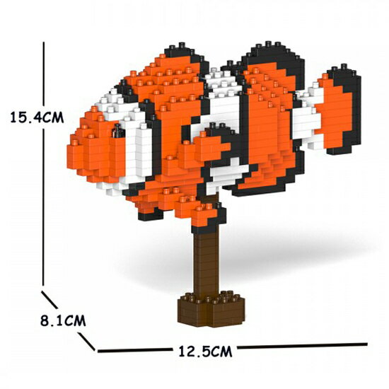 JEKCA ジェッカブロック カクレクマノミ 01S-M01 Sculptor 立体パズル 組立パズル