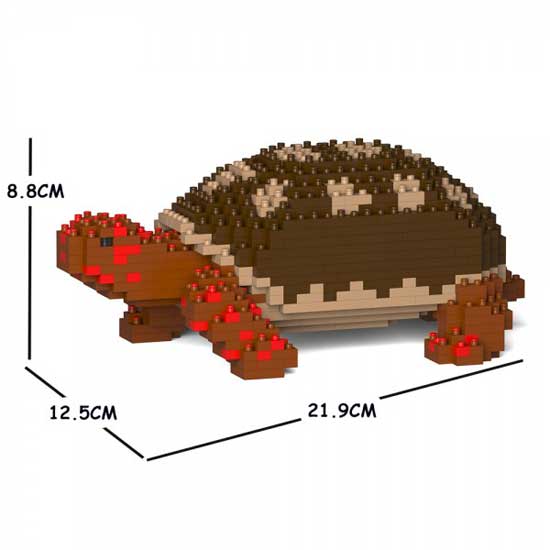 JEKCA ジェッカブロック アカアシガメ 01S Sculptor 立体パズル 組立パズル