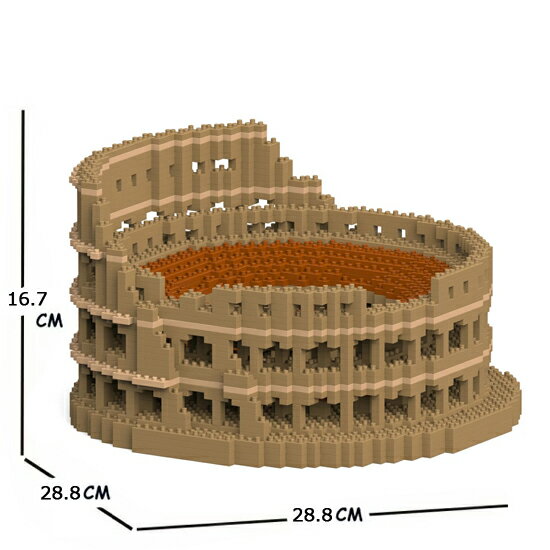 【無料ラッピングサービス有り】JEKCA ジェッカブロック コロッセオ 01S Sculptor 立体パズル 組立パズル