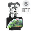 JEKCA ジェッカブロック シュナウザー スマートフォンスタンド スマホ 01S Sculptor 立体パズル 組立パズル