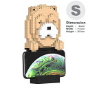 JEKCA ジェッカブロック チャウチャウ スマートフォンスタンド スマホ 01S Sculptor 立体パズル 組立パズル