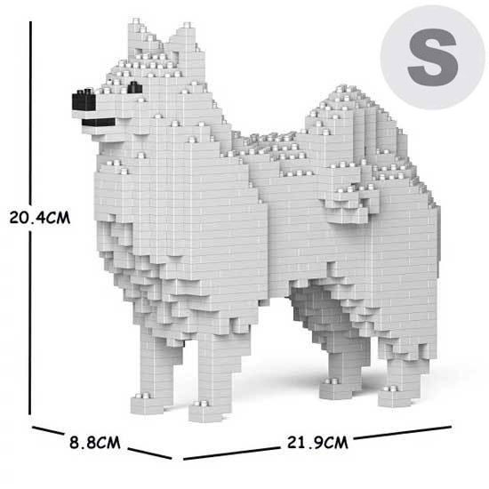 JEKCA ジェッカブロック 日本スピッツ 01S Sculptor 立体パズル 組立パズル