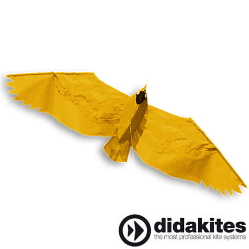 Didakites SKYKITE スカイカイト サマーバード イエロー 黄 鳥 ベルギー製 カイト 凧あげ 凧揚げ たこあげ