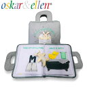 oskar&ellen オスカー&エレンおやすみ布絵本 グッドナイトブック グレー ウサギ