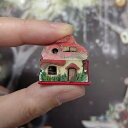 豆本ドールハウス 手作りキット 画家さんのおうち 14ピース W19×H27×D6mm 1/12