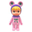チャーミーちゃん くま耳 耳付き帽子 エムズ コラボ 桜色 WD.EMC2 児玉産業 ソフビ人形 昭和レトロ