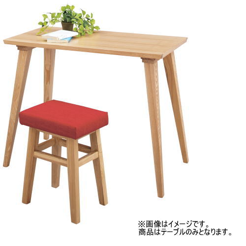 【送料無料】バンビ　デスク　天然木（アッシュ）　天然木化粧繊維板（アッシュ）　ウレタン塗装　W90×D45×H70(cm)　[東谷]　CL-787TNA テーブル インテリア家具