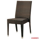 【法人様限定】ガーデンチェア ダークブラウン バミューダ cherry 桜屋工業 スタッキングチェア スタッキング スタック チェア 椅子 いす ガーデン Ga...