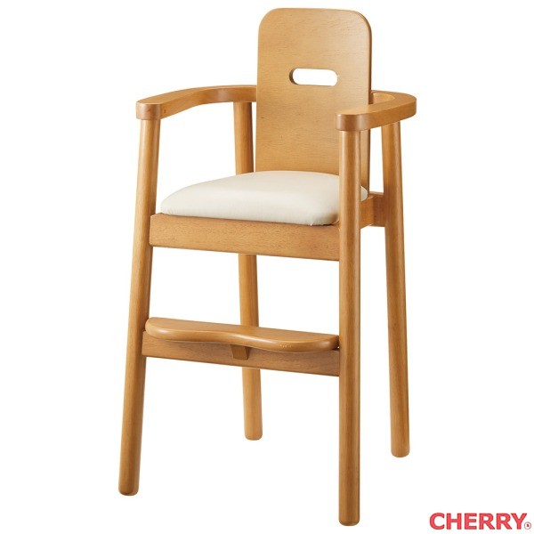 【法人様限定】キッズチェア 天然木 レザー ベージュ 子供椅子6号 cherry 桜屋工業 子供 キッズ チェア ウッド コンテンポラリー スタッキング スタック カフェ 喫茶店 レストラン 送料無料