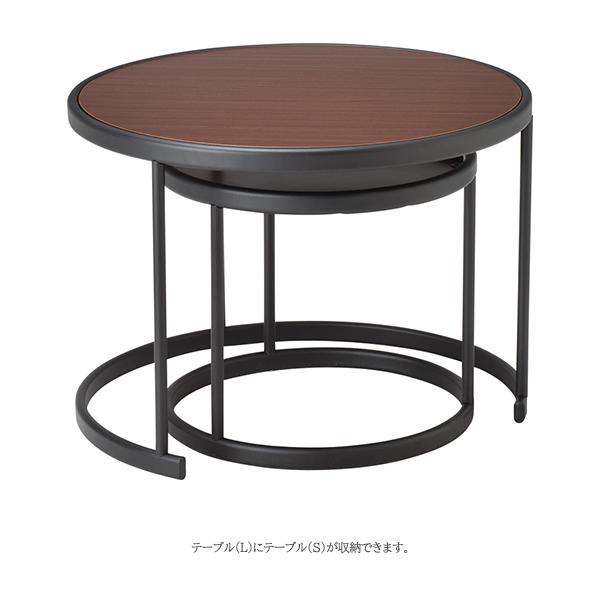 【法人様限定】 リビングテーブル W600×D600×H435 W410×D410×H365 ガラス天板 ローテーブル テーブル センターテーブル カフェテーブル 休憩室 応接室 会議室 オフィス家具 カフェ 喫茶店 レストラン ホテル 宿 旅館 待合室 家具 送料無料 cherry 桜屋工業 HOMEDAY