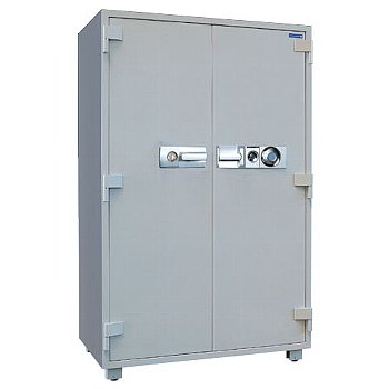 業務用　両扉　ダイヤル式　耐火金庫　高さ1810×幅1142×奥行き684　［ダイヤセーフ］　DTS1800　車上渡し