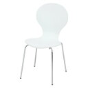 YR-002BT エピチェアー 2脚セット ホワイト W480×D520×H870 金属 デザインチェア チェア イス おしゃれ かっこいい ダイニング キッチ...