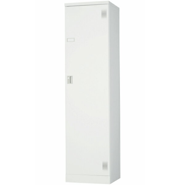 【受注生産品】【送料無料】 外付扉型 ロッカー 1人用タイプ 南京錠 ULK-A1 ロッカー 鍵付き ホワイトグレー スチールロッカー スチール製 オフィスロッカー 収納 更衣ロッカー オフィス家具 車上渡し 【smtb-tk】 【RCP】