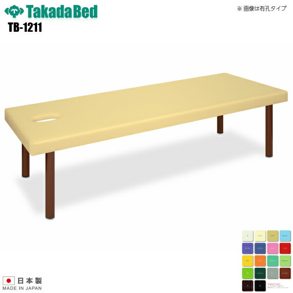 【日本製】【送料無料】 DXボディベッド 無孔タイプ [TB-1211][高田ベッド製作所] 介護ベッド 診察台 ベッド マッサージ台 マッサージベッド 病院 クリニック 医療 介護 診察 診察室 施術 施術ベッド 軒先渡し