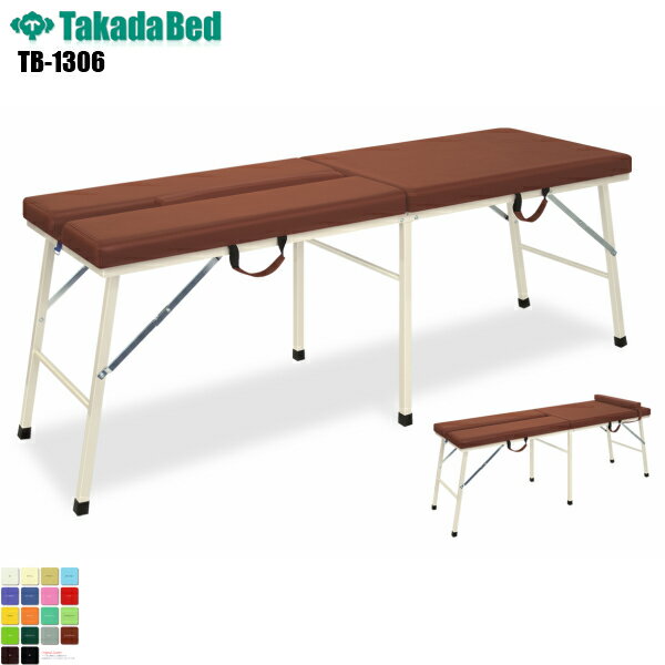 【日本製】【送料無料】 アクチムーブ [TB-1306][高田ベッド製作所] 介護ベッド ポータブルベッド 診察台 ベッド マッサージ台 マッサージベッド 病院 クリニック 医療 介護 診察 診察室 施術 施術ベッド 持ち運び 軒先渡し