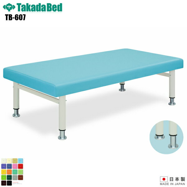 【日本製】【送料無料】 ハイローワイドDX 無孔タイプ [TB-607][高田ベッド製作所] 介護ベッド 診察台 ベッド マッサージ台 マッサージベッド 病院 クリニック 医療 介護 診察 診察室 施術 施術ベッド 軒先渡し