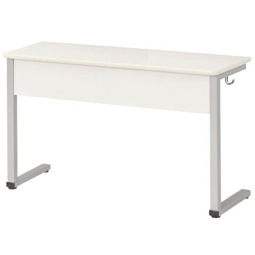 【法人限定】学習用デスク 幅1200×奥行450×高700 物入れなし ソフトエッジ仕様 ELT-1245 フック付き スクールデスク セミナーデスク 学習デスク 研修デスク 学校 研修用 個別塾 塾 セミナー用 学校机 デスク 学習机 オフィス家具 大学 NISHIKI ニシキ工業