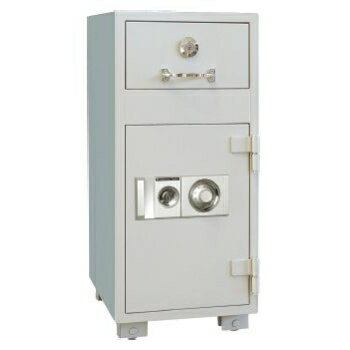 業務用　夜間投入庫　ダイヤル式　耐火金庫　高さ780×幅346×奥行き475　［ダイヤセーフ］　P79　車上渡し