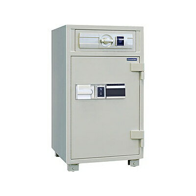 【送料無料】　【半額以上】　1時間耐火タイプ　カード・テンキー式　業務用耐火金庫　夜間投入庫　【ダイヤセーフ】　幅610×奥行634×高1107 RC109 車上渡し