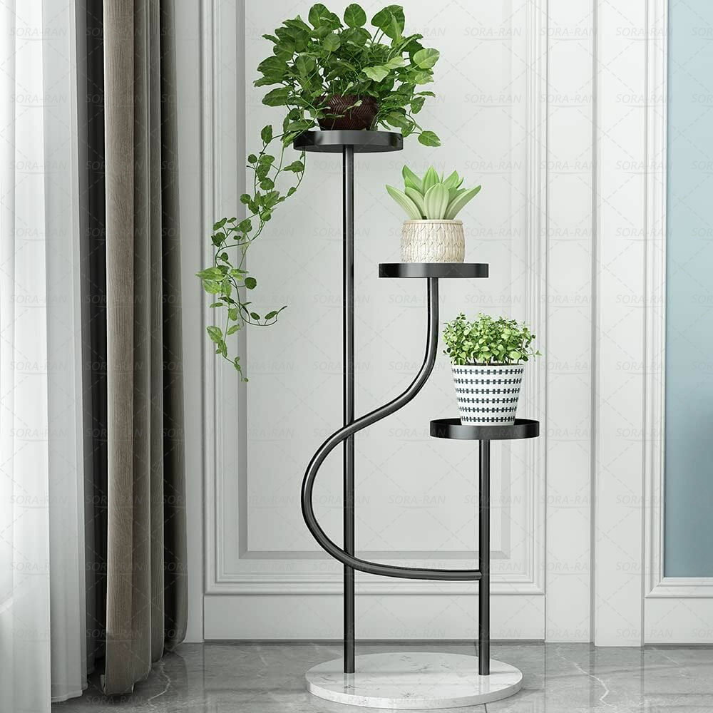 プランタースタンド フラワースタンド フラワーラック 花棚 植物棚 15KG耐荷重 ア...