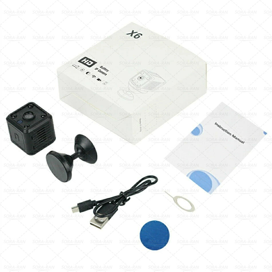 超小型 カメラ ミニカメラ WiFi 室内 1080P スマホで見れる 長時間録画 録音 150°広角 動体検知 リアルタイム遠 sora-ran-10000552 sora-ran サンプル画像3