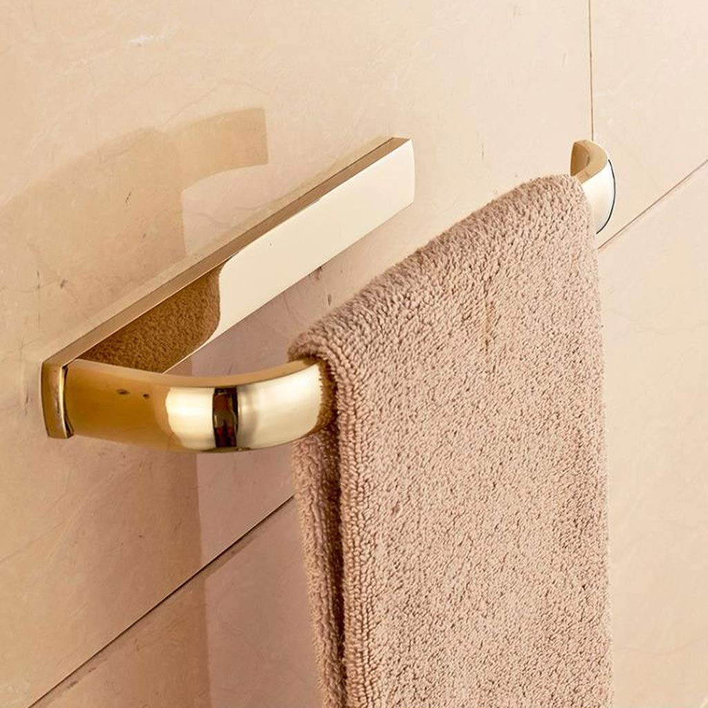 タオルハンガー タオル掛け タオルバー シングルバー 真鍮製 タオル掛けラック お風呂 洗面所 バスタオル タオル干し シンプル ふきん掛け キッチン 収納 お...