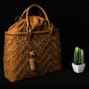 【スーパーSALE10%OFF】葡萄藤 編みバッグ 内巾着付 山葡萄 編み込む 縦横交互 網代細編み かごバッグ 伝統工芸品 手提げ 手掛け 手作り 茶道具 やまぶどう 山ぶどう カゴバッグ おしゃれ バスケット レディース ハンドバッグ 着物 プレゼント ギフト 贈り物(4)